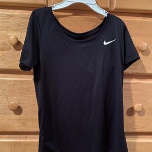 Dri fit Nike Black workout athletic shirt